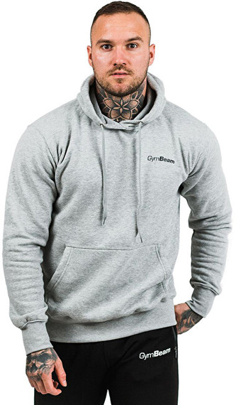 GymBeam Pánská mikina Athlete Grey XL