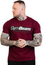 GymBeam Pánské tričko Beam Burgundy M