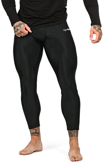 GymBeam Pánské Compression legíny Black XL