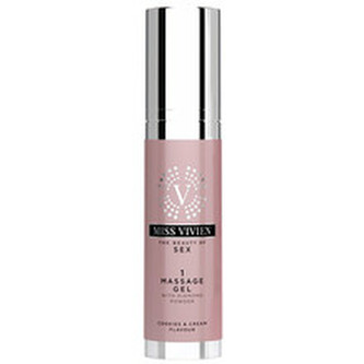 Miss Vivien Masážní gel s diamantovým pudrem (Massage Gel) 50 ml unisex
