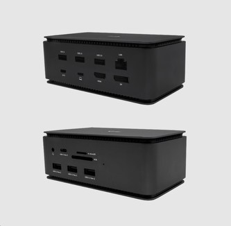i-tec USB4 Metal Docking station Dual 4K HDMI DP + Power Delivery 80 W