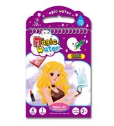 Kolorowanka wodna Piękna dziewczyna