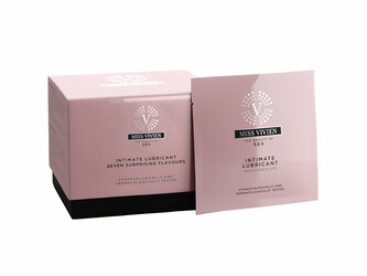 Miss Vivien Sada lubrikačních gelů 7 příchutí (Intimate Lubricant) 14 x 6 ml unisex