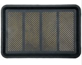 Univerzální gumový odkapávač na boty GOLDIE zlatá 40x60 cm MultiDecor