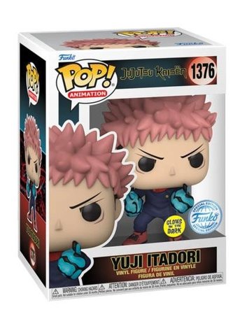 Funko POP Animation: Jujutsu Kaisen - Itadori w/Div Fist (exclusive special edition GITD)