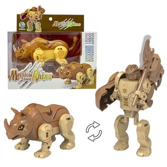 Robot transformujący - nosorożec