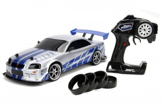 Rychle a zběsile RC auto Nissan Skyline GTR 1:10