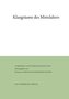 Klangräume des Mittelalters