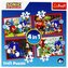 Puzzle 4w1 Przygody Sonica TREFL