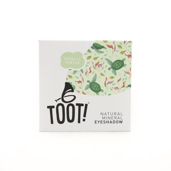 TOOT! Minerální oční stíny zelené – Totally Turtle (2,3 g) - pro holky a kluky od 4 do 99 let