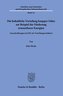 Die hoheitliche Verteilung knapper Güter am Beispiel der Förderung erneuerbarer Energien.
