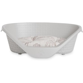 BAMA Pelíšek pro kočky a psy NIDO 50 cm, barva hnědá