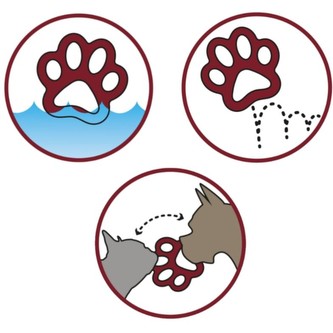 BAMA Hračka pro psy ORMA MINI, barva oranžová