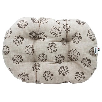 BAMA Polštář do pelíšku pro kočky a psy NIDO 60 cm, barva béžová