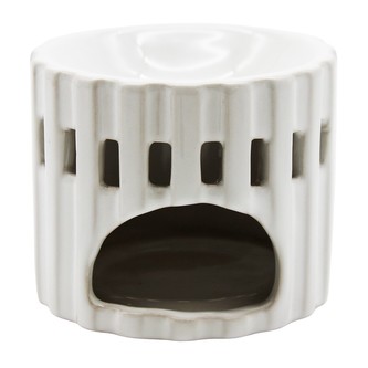 HOME ELEMENTS Aromalampa 7 cm, barva bílá