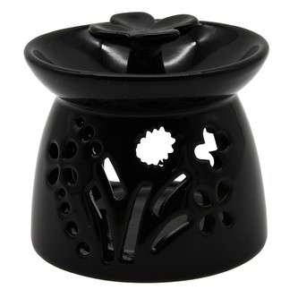 HOME ELEMENTS Aromalampa 8 cm, barva černá