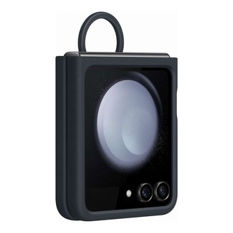 Samsung Silicone Case with Ring Z Flip5 Indigo