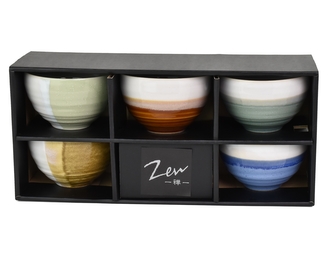 Set keramických misek Japan Zen 5 ks