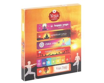 Indické vonné tyčinky Green Tree Yoga sada 6 ks