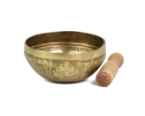 Tibetská mísa s paličkou č. 76 - zdobená 340 g