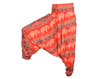 Kalhoty aladin RONNY, sloni, červená