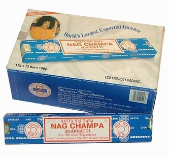 Indické vonné tyčinky Shrinivas Satya Nag champa 15 g