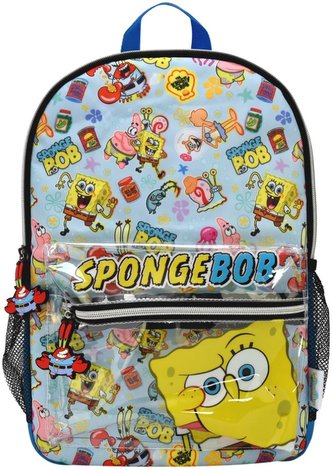 Batoh Spongebob: Squarepants (objem 13 litrů|26 x 37 x 14 cm) vícebarevný nylon