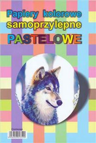 Zeszyt do wycinanek A4 samoprzylepny pastelowy