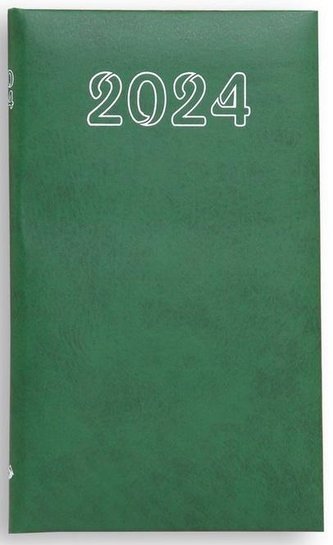 Kalendarz 2024 B7 Standard - brązowy