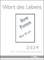 Wort des Lebens 2024 - Der Bibelspruchkalender