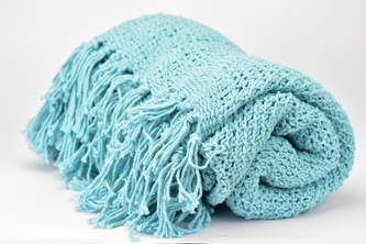 Pléd tyrkysový 130x170 cm