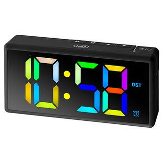 EC 886 BK Digitální budík multi LED