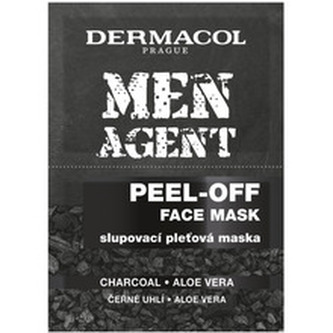 Dermacol Slupovací pleťová maska Men Agent (Peel-Off Face Mask) 2 x 7,5 ml man