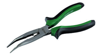 kleště s dlouhými čelistmi, zahnuté 200mm STALCO