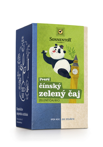 Sonnentor - Zelený čaj-jemný čínský bio porcovaný 27g