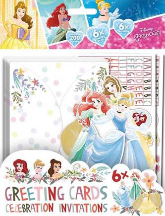 Princezny - Pozvánky na oslavu