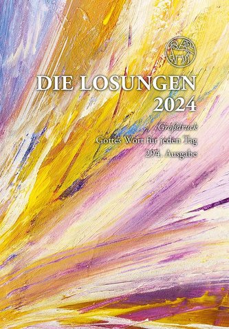 Losungen Deutschland 2024 - Geschenk-Grossdruckausgabe