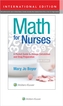 Math for Nurses 10e (Int Ed) PB