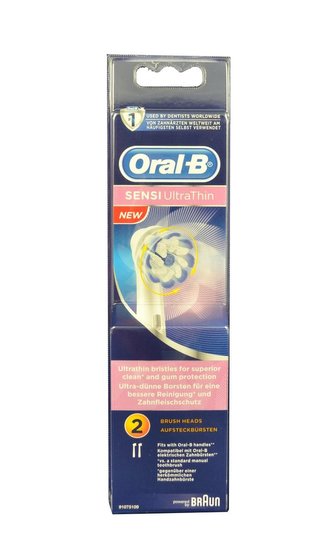 Oral B Ultra Thin 2ks - náhrady na el. zubní kartáček