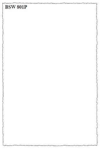 Papier czerpany A4 20 arkuszy biały BSW 801P