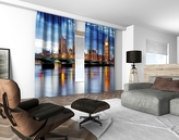 3D dekorační závěs 116V LONDON 2x160x250 cm set 2 kusy MyBestHome