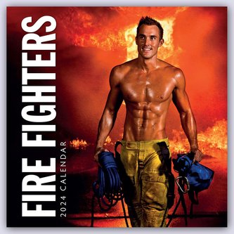 Fire Fighters - Feuerwehrmänner 2024 - 16-Monatskalender