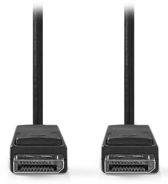 NEDIS kabel DisplayPort/ zástrčka DisplayPort - zástrčka Displayport/ 4K/ černý/ 3m