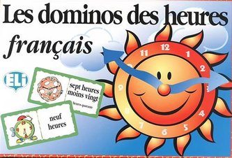 Le francais en s´amusant: Les dominos des heures Le francais en s´amusant: Les dominos des heures