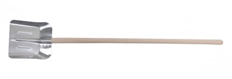 Lopata ALU velká s prohnutou násadou T 120cm