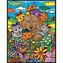 Colorvelvet Sametový obrázek Pes a kočky 21x29,7cm