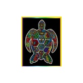 Colorvelvet Sametový obrázek Želva 47x35cm