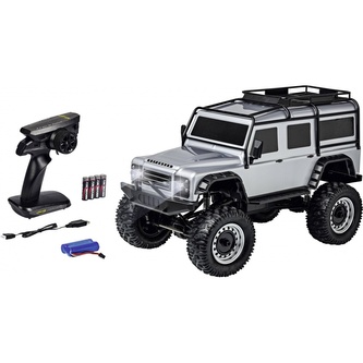 Carson RC Land Rover Defender Rock Crawler 1:8 stříbrná