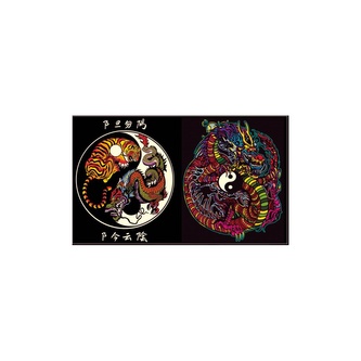 Colorvelvet Sametové desky Yin Yang Drak