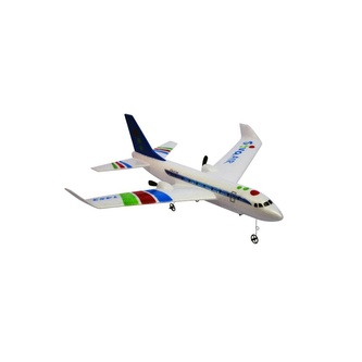 Siva RC letadlo Airbus modrá